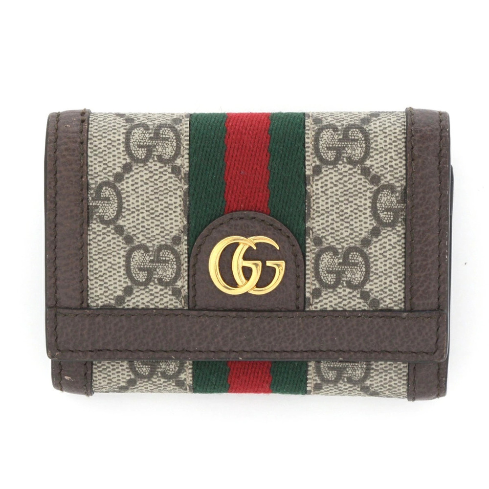 GUCCI GG Ophidia Tri fold Wallet
